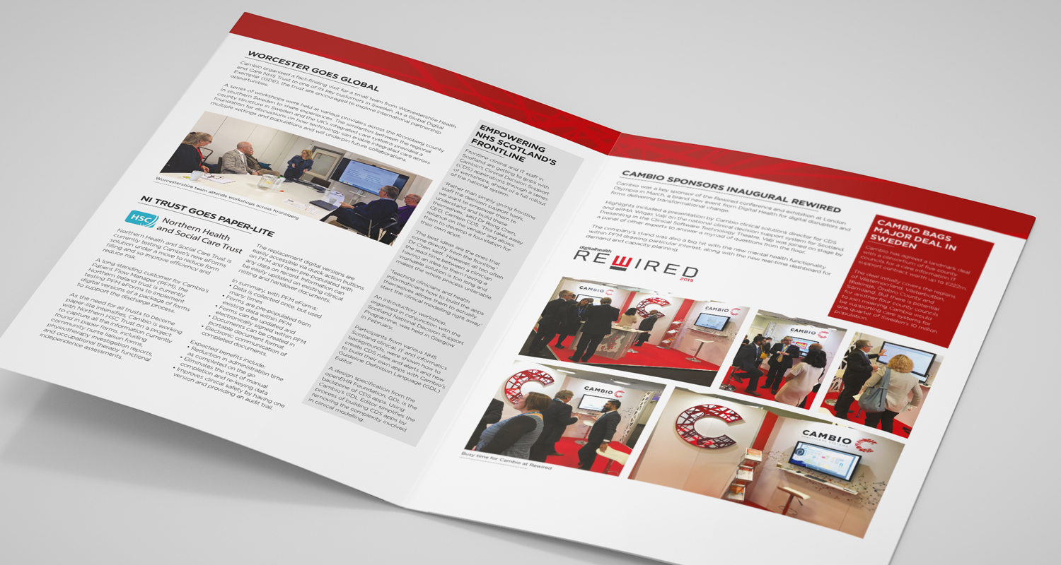 Graphic design - leaflet